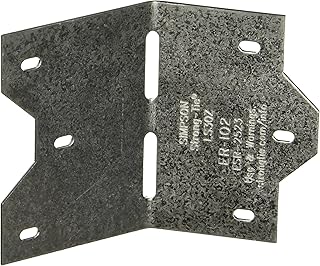 Simpson Strong Tie LS30Z ZMAX Galvanized 18-Gauge 3-3/8-Inch Adjustable L-Angle