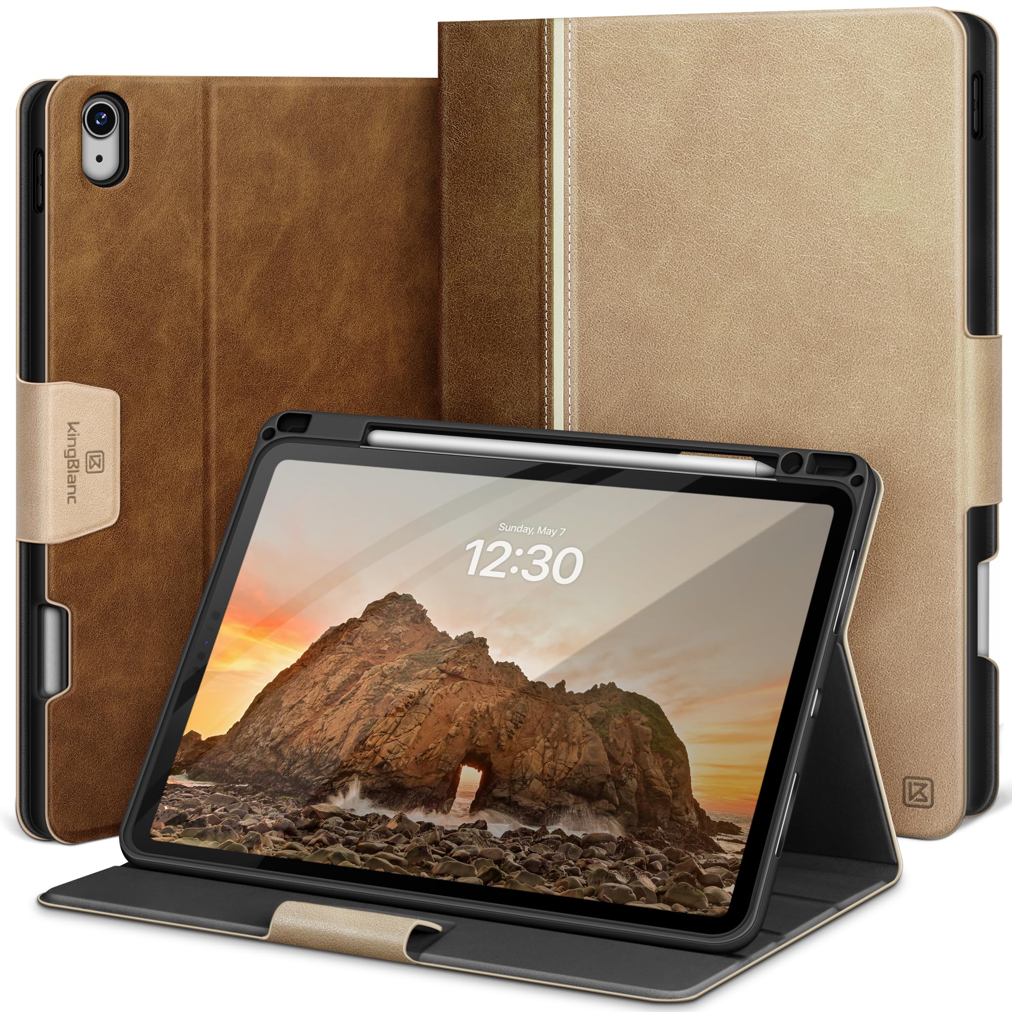 KingBlanc Vegan Leather Stand Cover