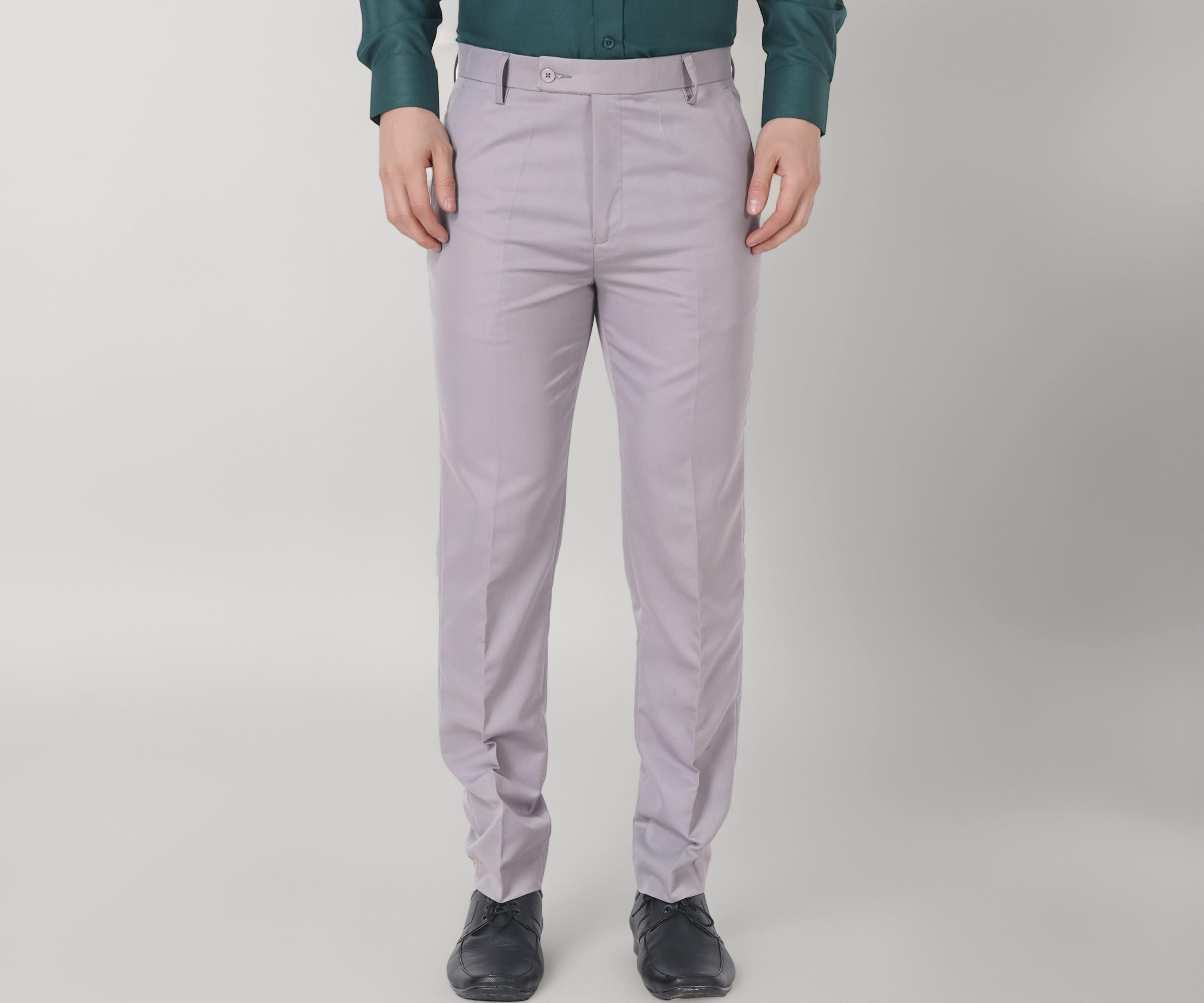 MALENO Men's Casual Trousers for Men | Slim Fit Trousers for Men |Trousers for Men | Men Formal Pant