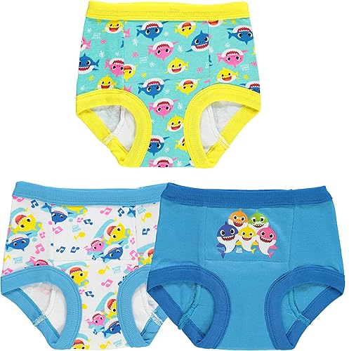 Baby Shark Baby Training Pant Multipacks with Success Tracking Chart & Stickers, Sizes 18m, 2t, 3t, 4t