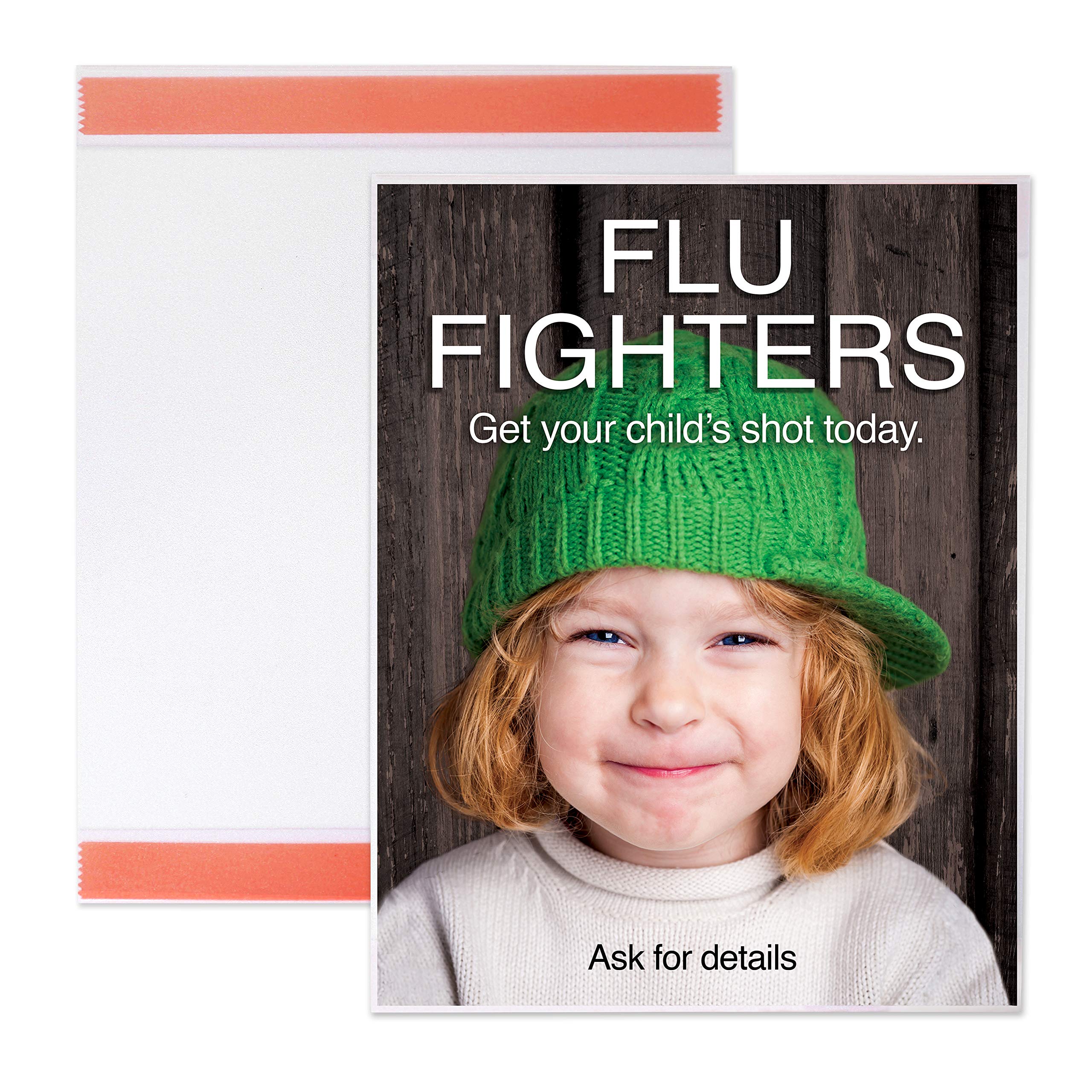 20 Pack Poster Pockets, 8.5" x 11"