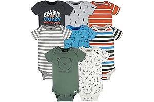 8-pack essentials made from 100% cotton for boys