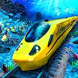 USA Bullet Train Simulator UnderWater Pro 2019: Aqua Rush Passenger Transporting Metro Subway Driver Train Sim Adventure Mania