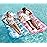 Jasonwell Inflatable Pool Float Lounge - 2 Pack Floaties Rafts for Adults Floating Lounger Sun Tanning Floats Cool Water Floaty Swimming Lake Beach Party Toys