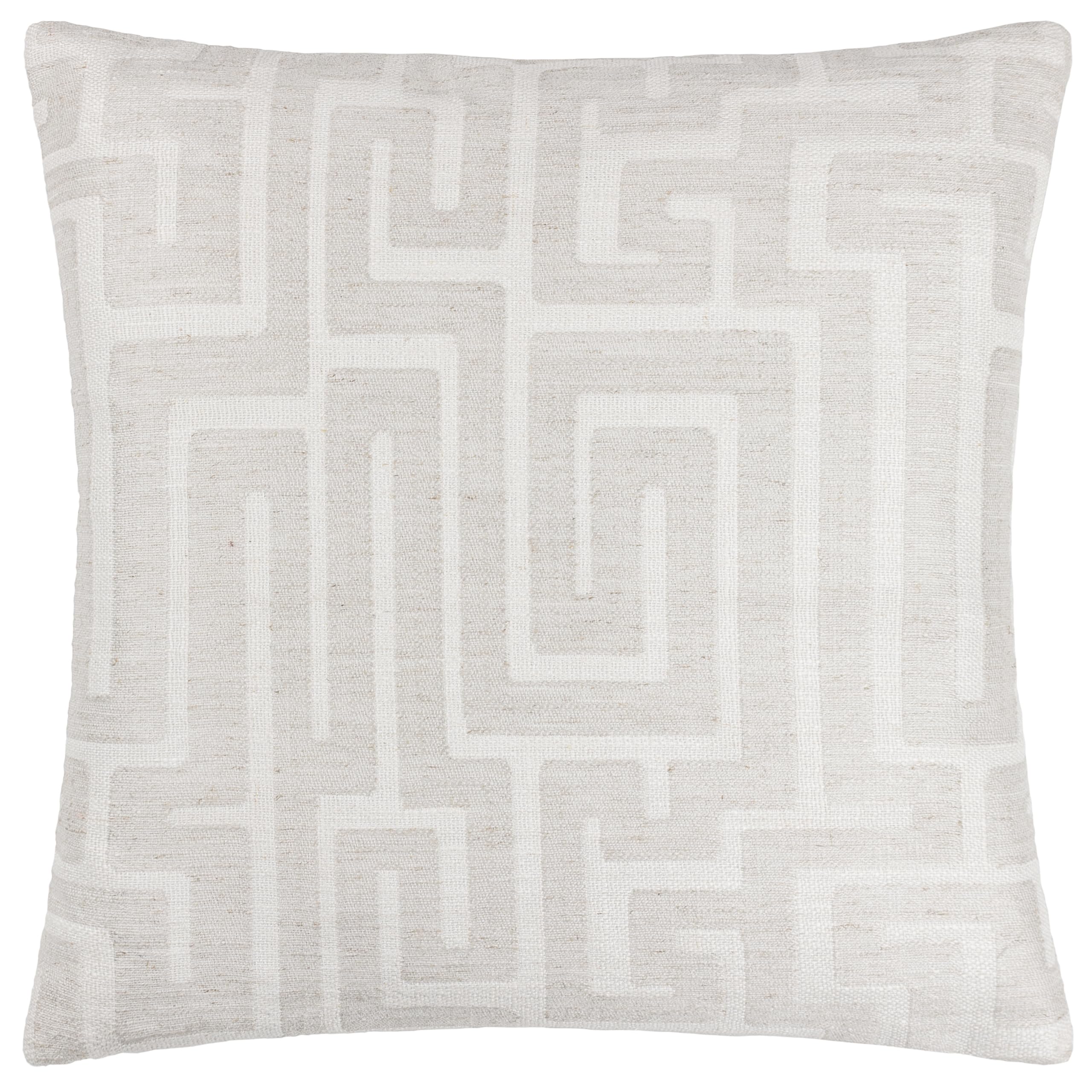 Hoem Lauder Feather Filled Cushion,White,45 x 45cm