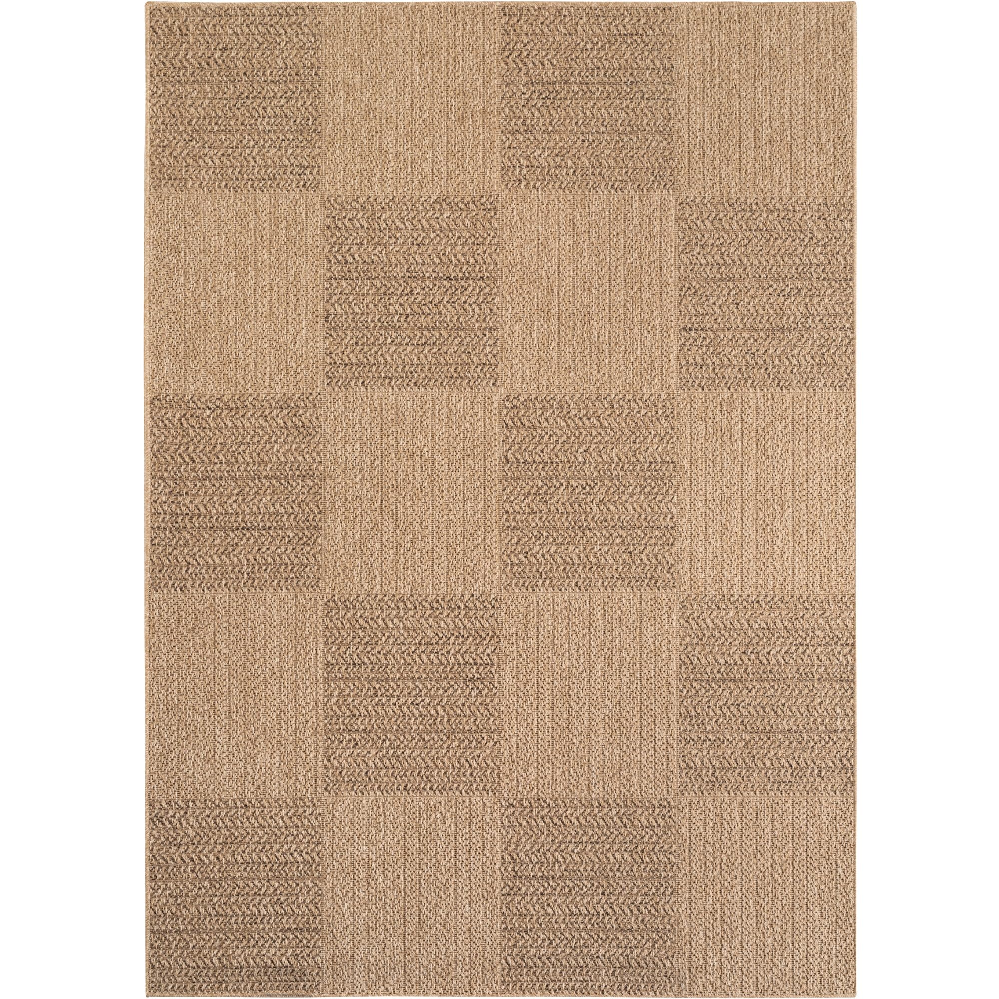 Carpetsale24 Alfombra para Interior y Exterior - Robusta, Resistente a la Intemperie y fácil de Limpiar, con Efecto de Yute Natural, Ideal para salón, Cocina, terraza, jardín y balcón, 160x230 cm