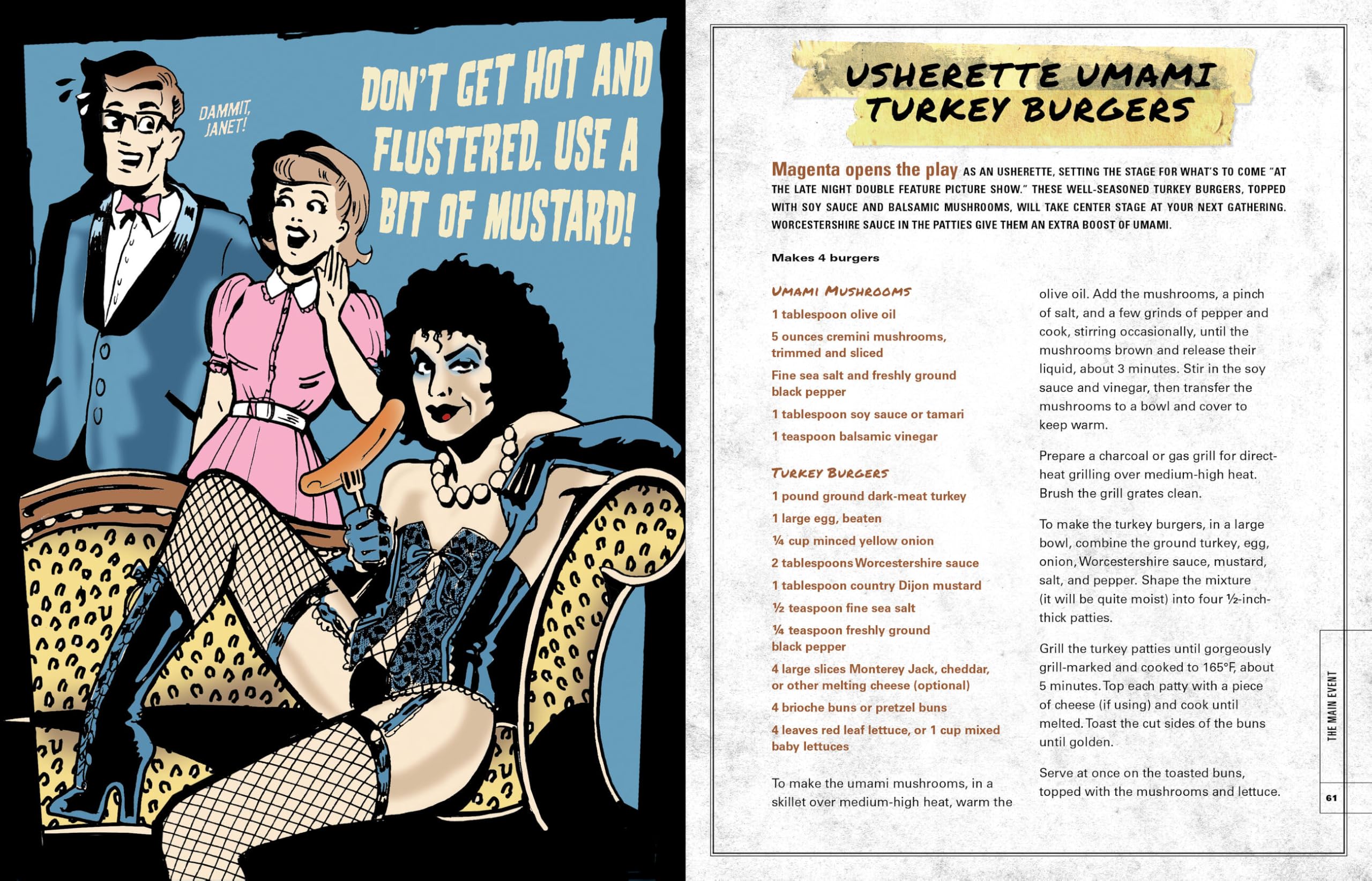 ROCKY HORROR COOKBOOK HC: 50 Savory, Sweet, and Seductive Recipes from the Cult Musical [Officially Licensed]