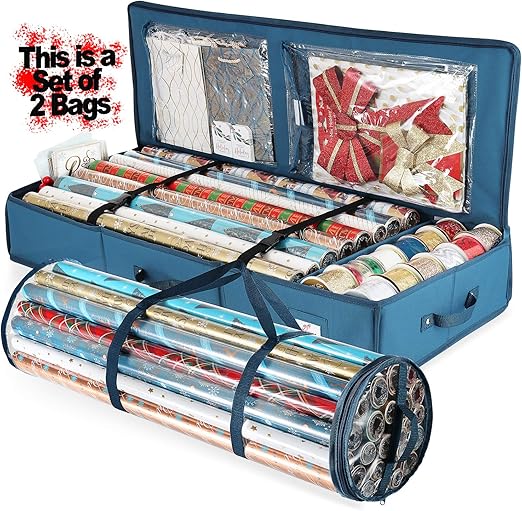 wrapping paper storage