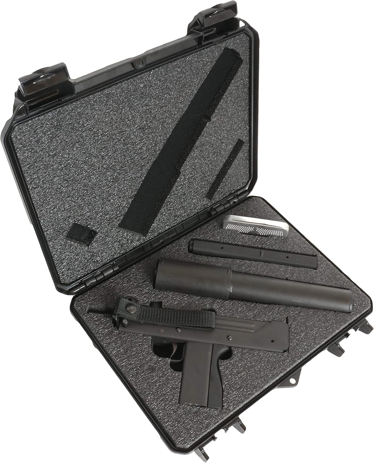 Case Club Case fits MAC-11 in Pre-Cut Waterproof Hard Shell with Silica Gel to Help Prevent Gun Rust