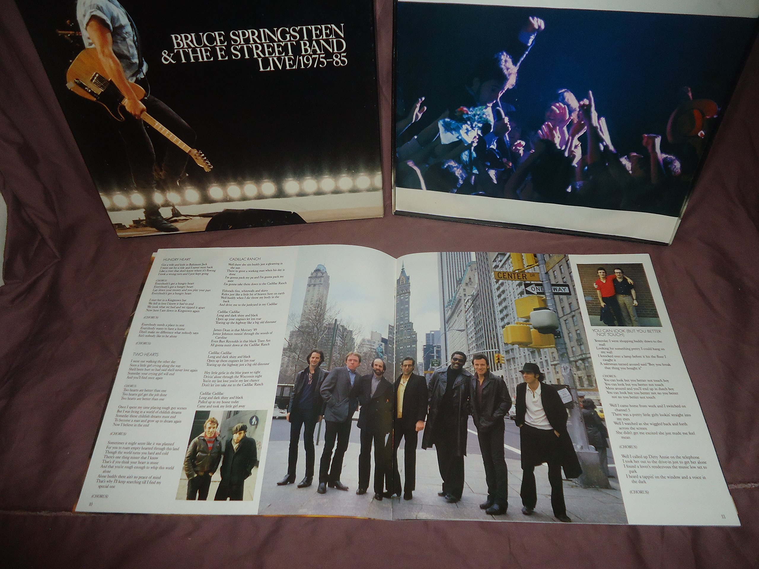 BRUCE SPRINGSTEEN & LA BANDA E STREET Live 1975-1985 Columbia VG+