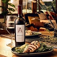Vista 5 de Apothic Merlot, vino tinto, botella de 25.4 fl oz