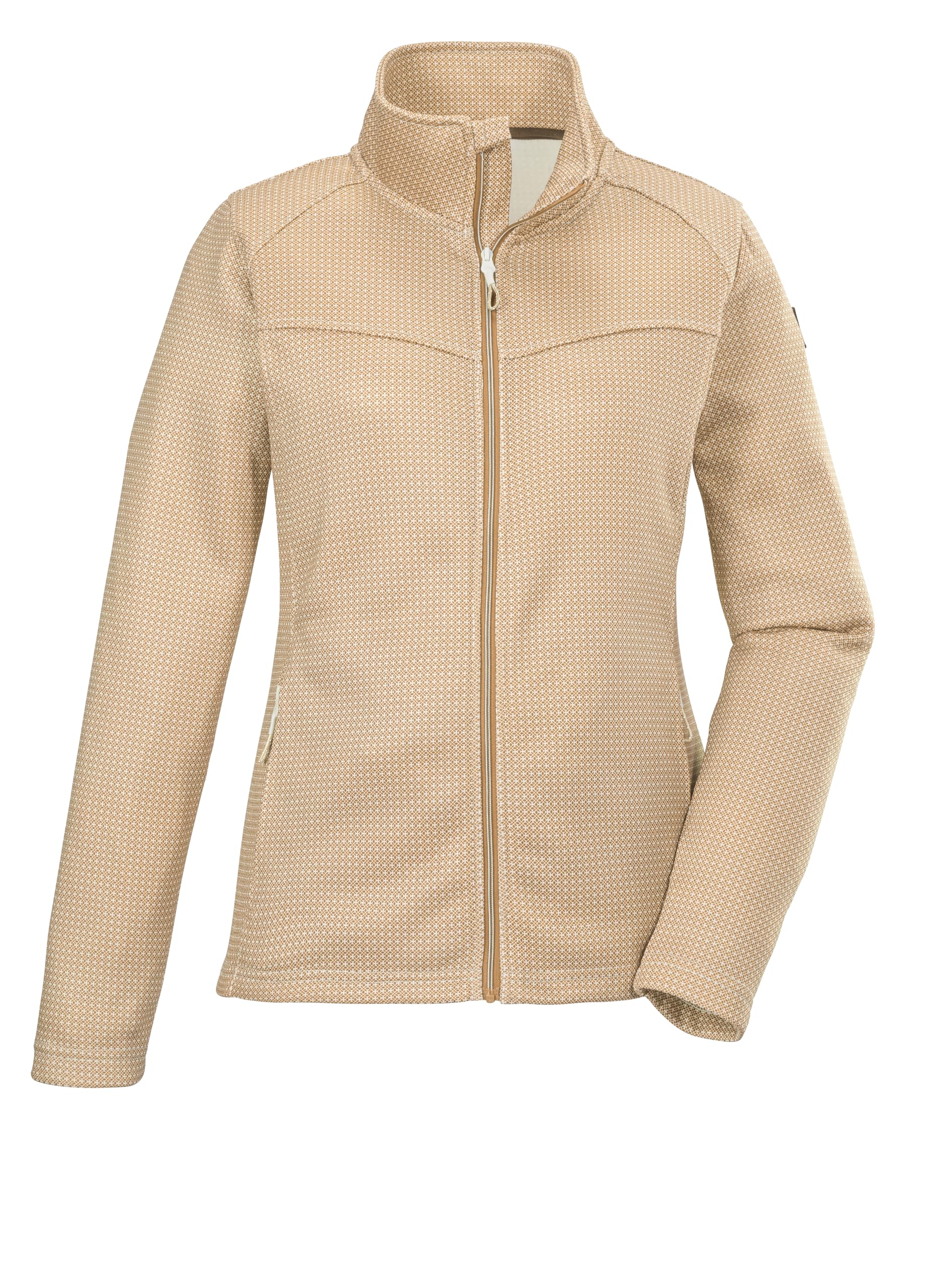 Killtec Damen Kos 90 Wmn Flc Jckt Strickfleecejacke/Fleecejacke mit Stehkragen (1er Pack)