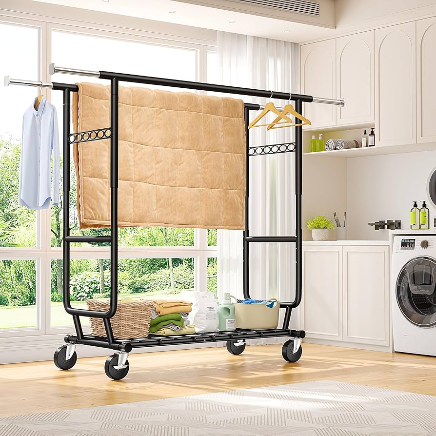 Amazon.com: Raybee Clothes Rack Load 630LBS, Heavy Duty