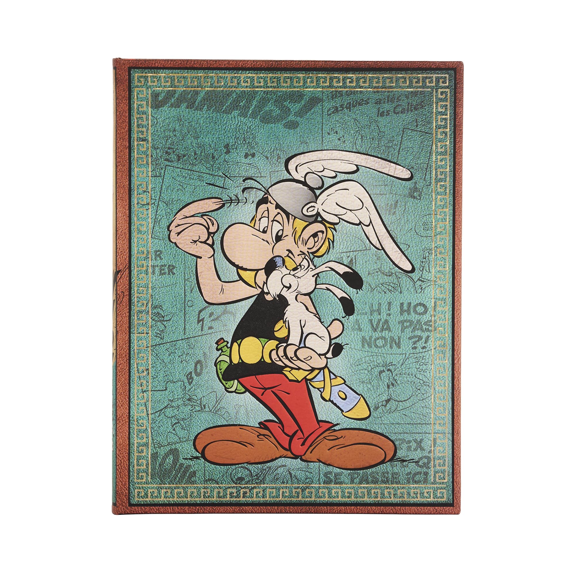 Asterix the Gaul (The Adventures of Asterix) Ultra Lined Hardback Journal (Elastic Band Closure)