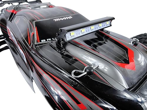 Miniatura 6 de Apex RC Products Barra de luz de aluminio de 5 LED de 3.504 in compatible con LaTrax SST, Traxxas 1/16 Slash, Stampede/4x4/Nitro, Nitro Sport,