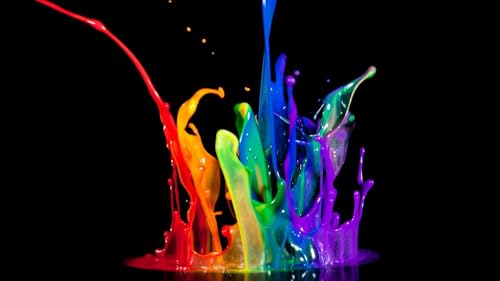Abstract liquid, Relaxing Screensaver for Meditation. Yoga and Sleep 4K UHD ( NO ADS )