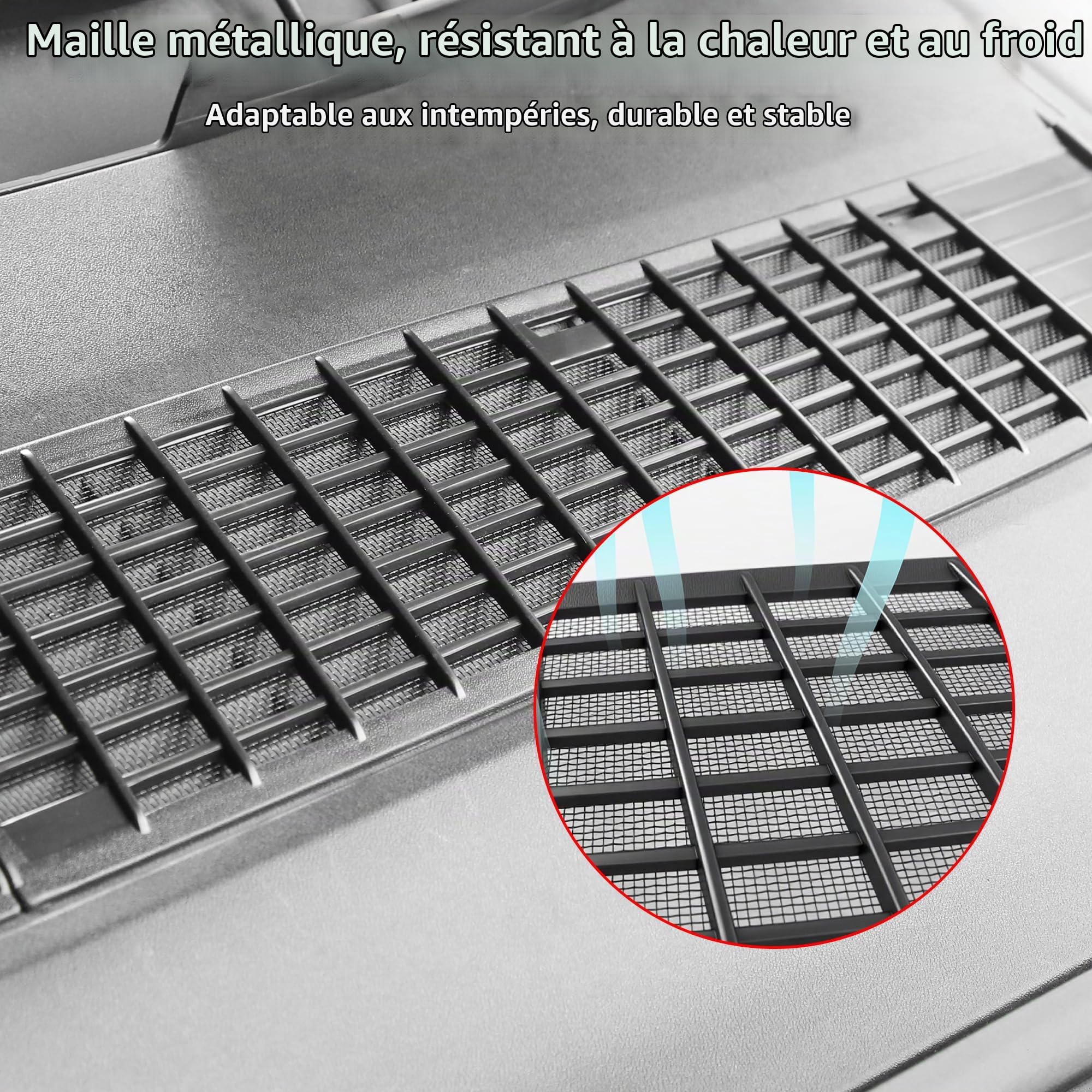 Pour Tesla Model Y Juniper 2025 2026 Grille d'admission d'air de voiture Protection Couvre-grille d'admission d'air Protection, Grille d'admission d'air Protect Couvre pour accessoires Tesla