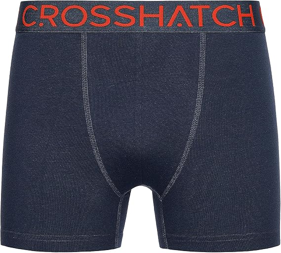 Crosshatch 5 Pack Multicolored Boxer Shorts for Men