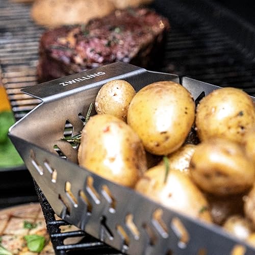 Miniatura 4 de ZWILLING Cesta para parrilla BBQ+, 1, acero inoxidable
