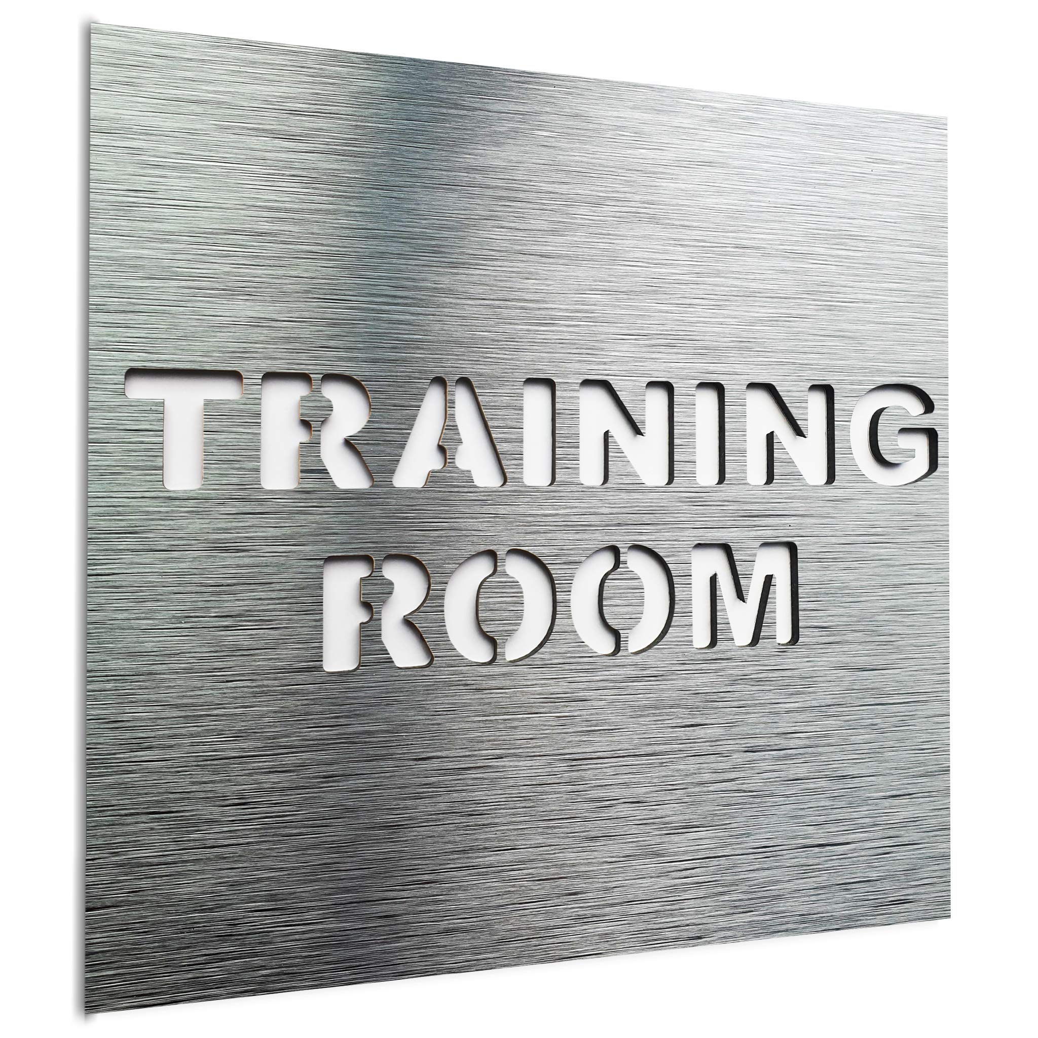 Buy GYM Door Sign GYM Metal Wall Art Decal Fitness Room Signage