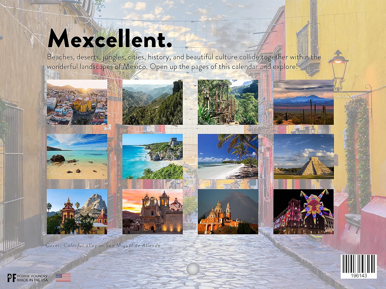 Buy Mexico 2022 Wall Calendar World Travel Mexican Decor Tropical Beach Mexico Calendar Large 18 Month Calendar Monthly Full Color Thick Paper Pages Folded Ready To Hang Planner Agenda 18X12 Inch Online