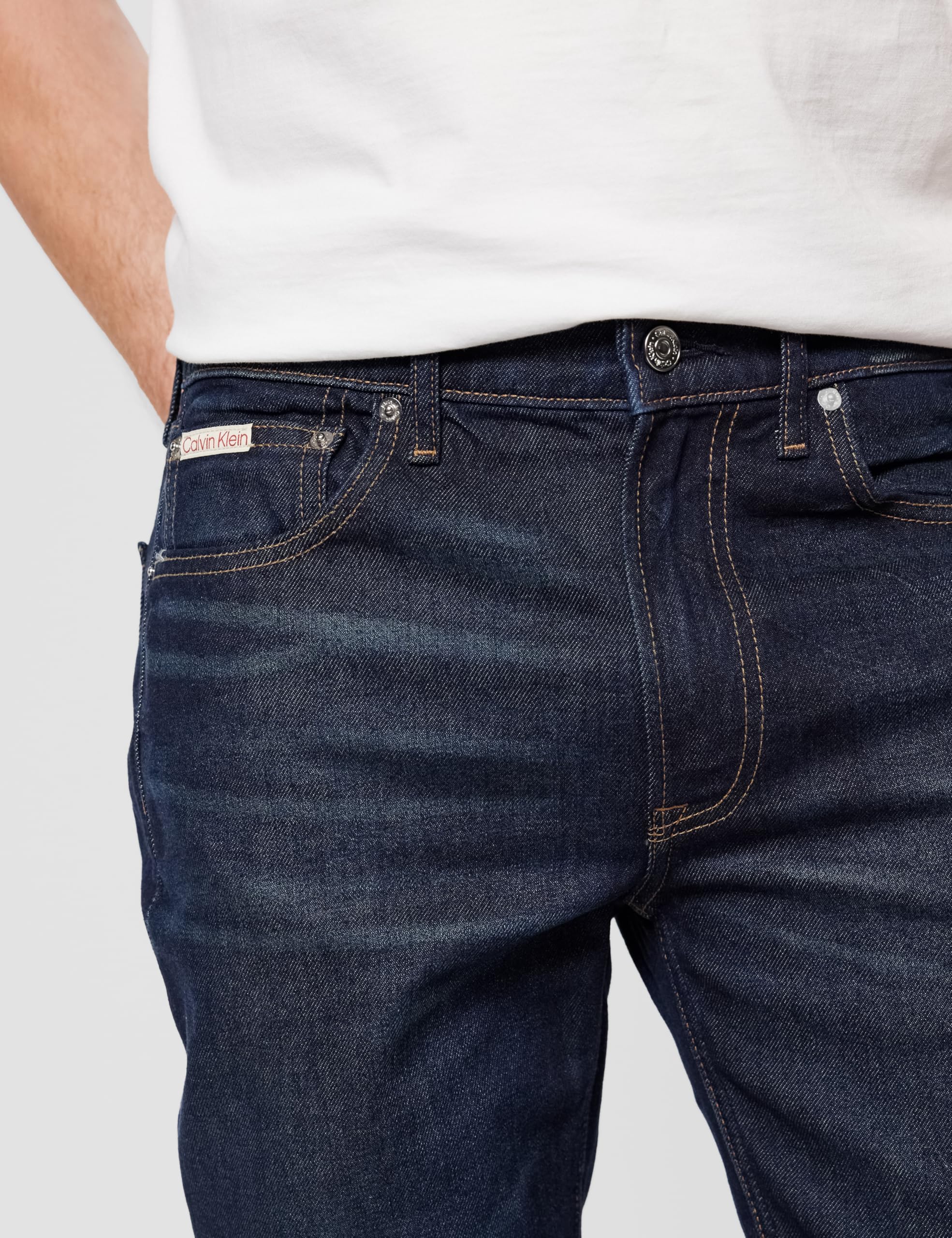 Calvin Klein Slim Taper Sapphire Tango Jean Lv04rd700g - Jeans Hombre