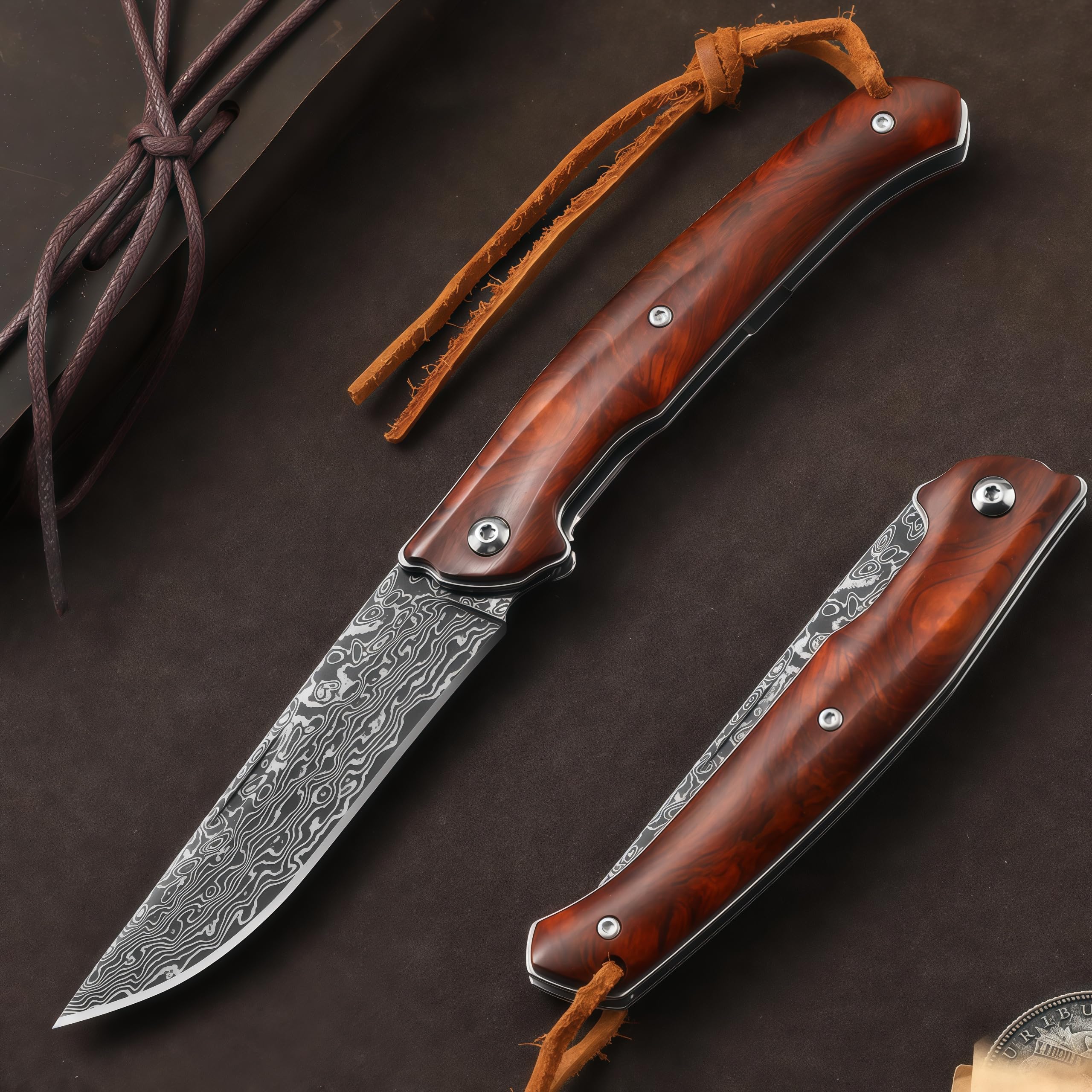 Coltello Multifunzione Third 20901R 6 Funzioni In Alluminio Rosso | Attrezzo Compatto Per Campeggio E Pesca