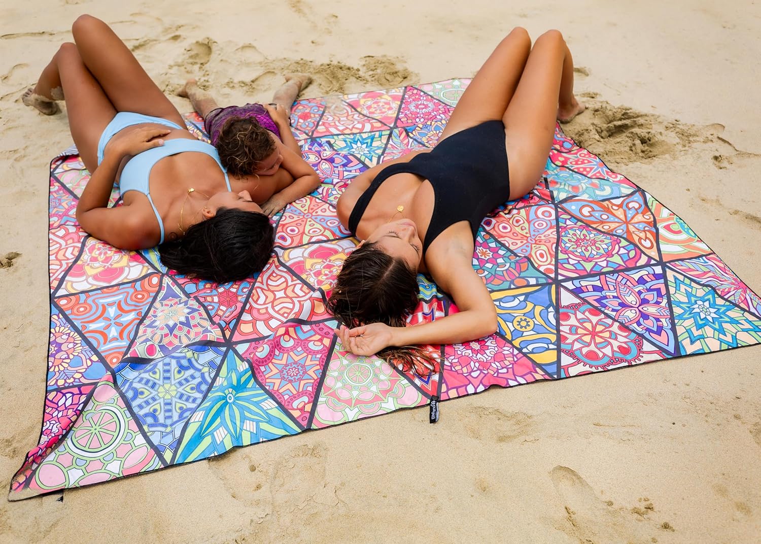 Quick Dry Towel Extra Extra Large 72x72 Inch - Microfiber Beach Towel - Perfect for Beach, Travel, Swimming, Pool, Yoga, Hiking, Camping - Lightweight, Fast Drying, Compact for Adults (Havana)