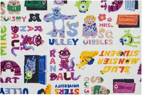 Amazon Co Jp Disney Mat Collection ディズニー 玄関マット Monsters Inc モンスターズインク 50 75 Cm Bk