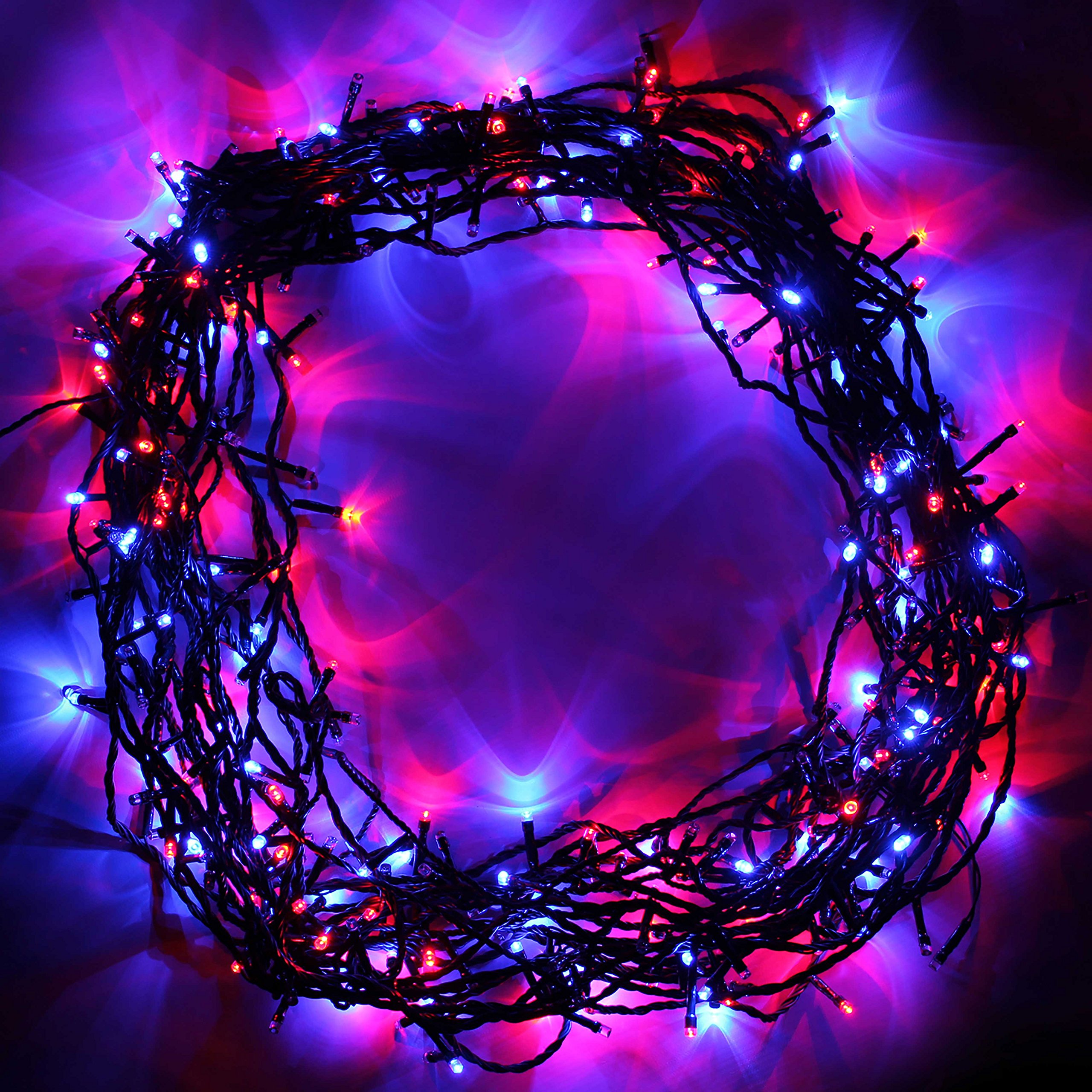 WeRChristmas 520 LED Christmas Tree Lights String with 41 m Cable and Chasing/Static Settings, Multi-Colour - Image 4