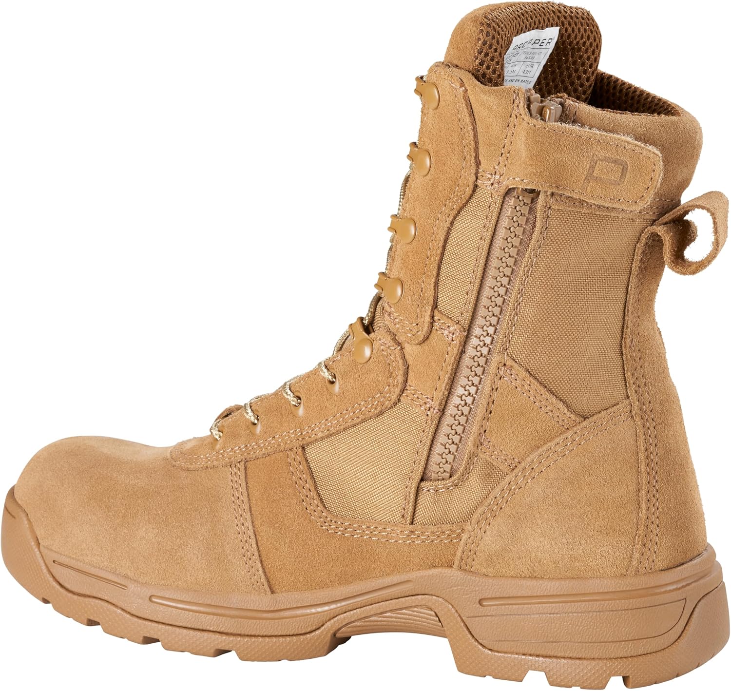 Propper mens Series 100 Side Zip Comp Toe Coyote Boot - Image 2