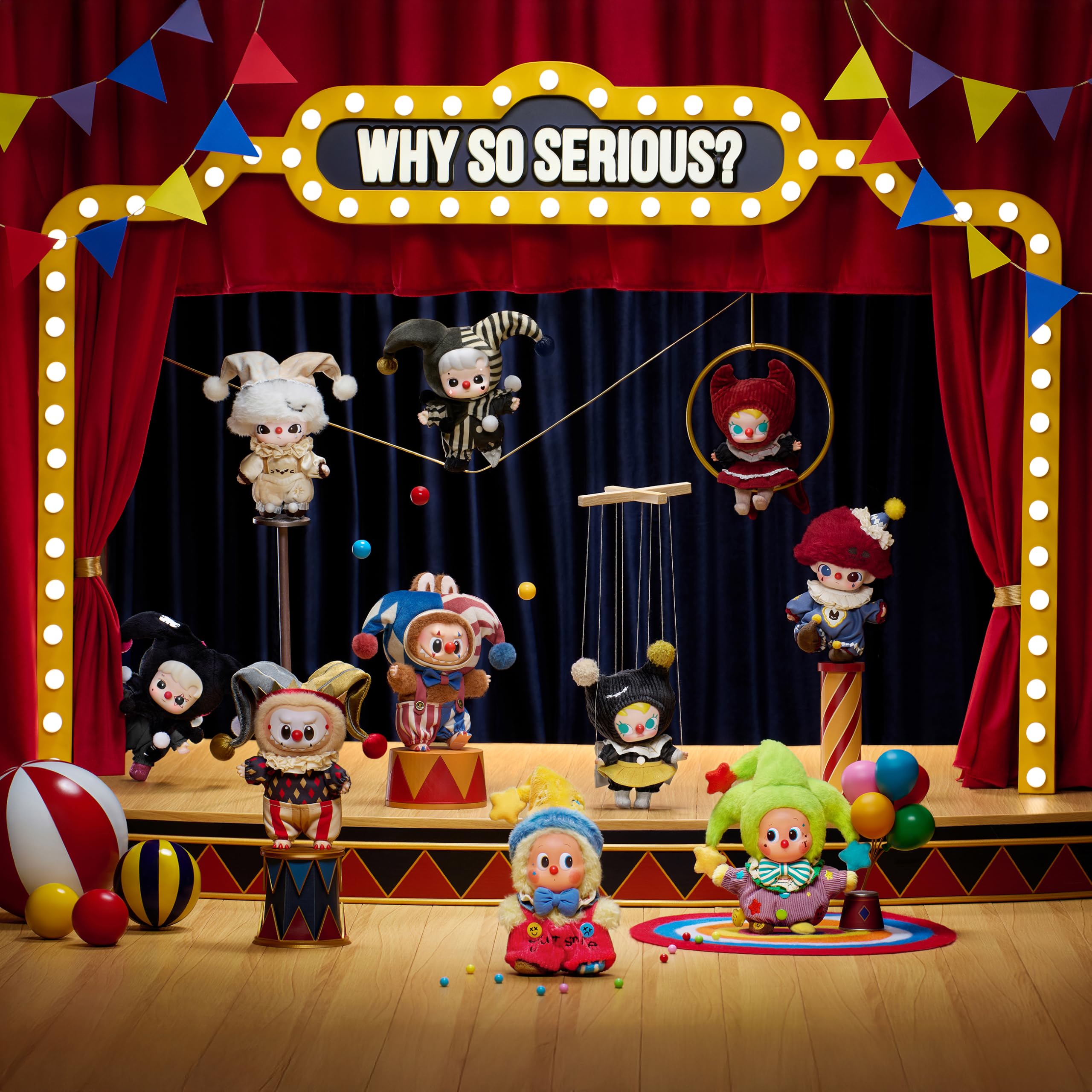 POP MART Sammelfigur The Monsters Why So Serious Series Original