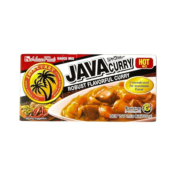 Java Curry Hot 7.8 oz