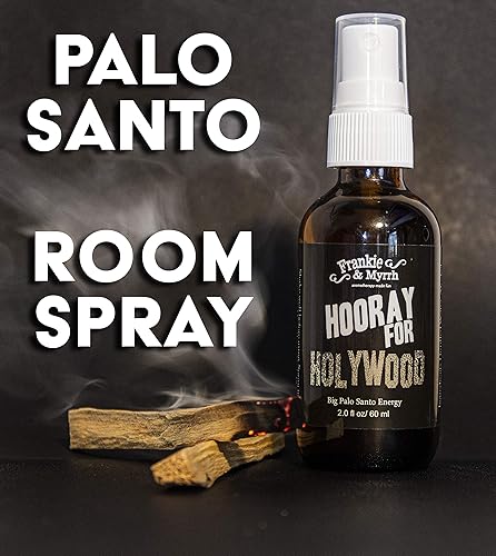 Miniatura 4 de Frankie & Myrrh Palo Santo - Spray para manchas | Hurra para Holywood | Limpieza de cristales, energía, rejuvenecimiento, meditación | 100% puro
