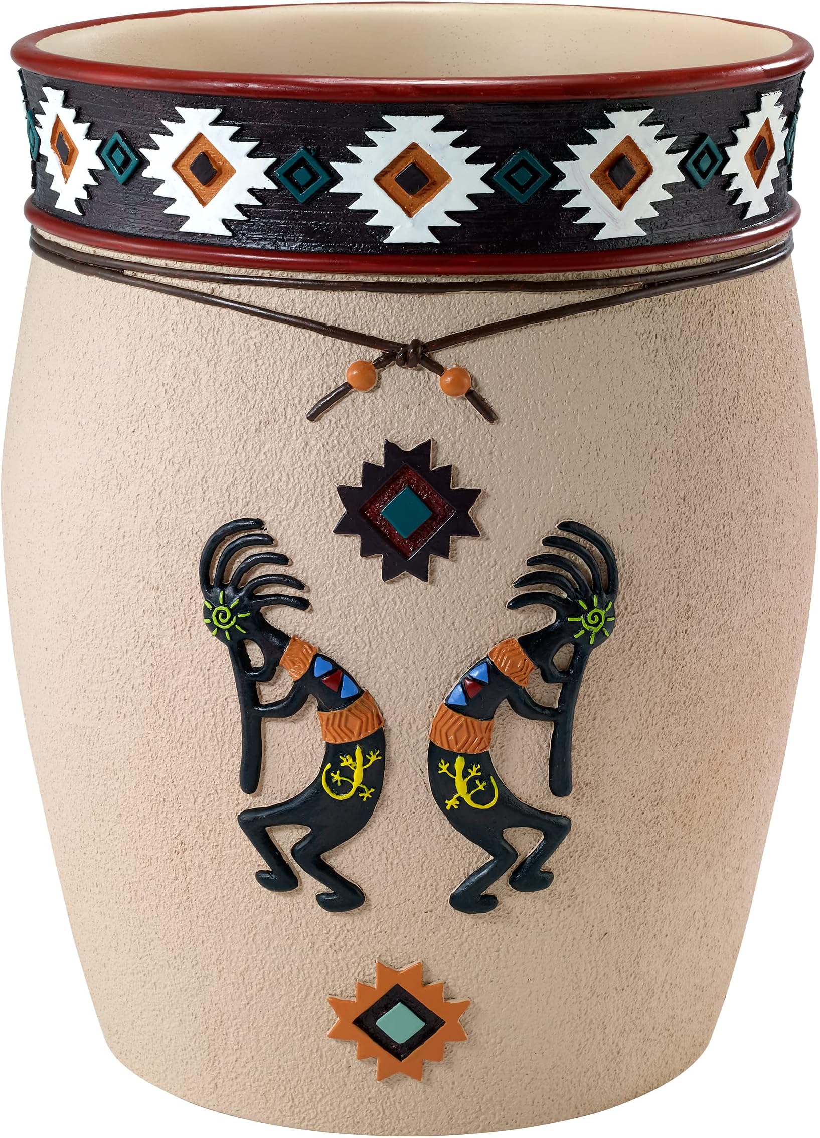 Avanti LinensNavajo Dance Collection, Decorative Wastebasket
