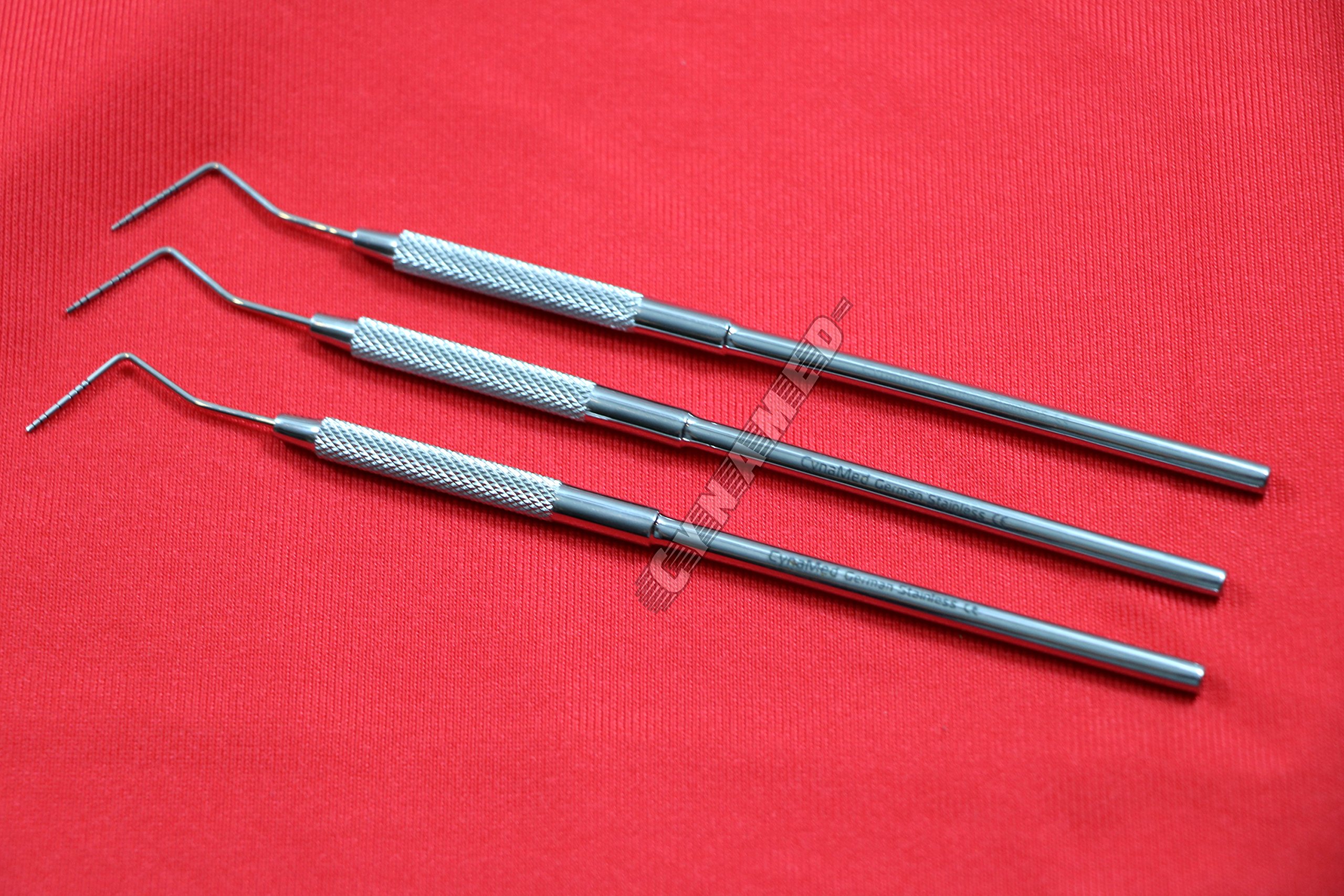 LOT of 3 German PERIODONTAL Michigan Williams Probe Dental Instruments CYNAMED