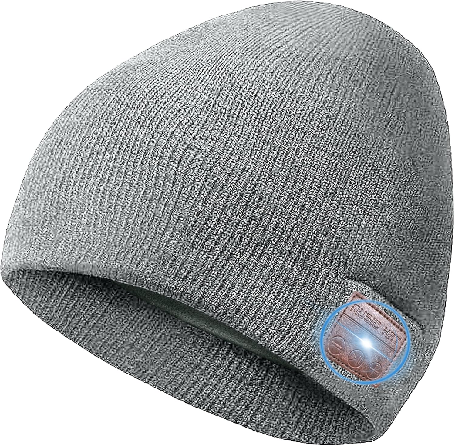 Greatfine Bluetooth Beanie Hat, Fleece Lined Beanie for Men/Women/Teen, HD Stereo Winter Hat, Stocking Stuffer,Gift Packaging