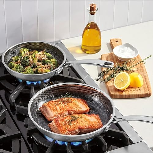 Miniatura 2 de Cuisinart FusionPlus - Juego de utensilios de cocina antiadherentes de acero inoxidable, 2 piezas con tecnología antiadherente de cerámica