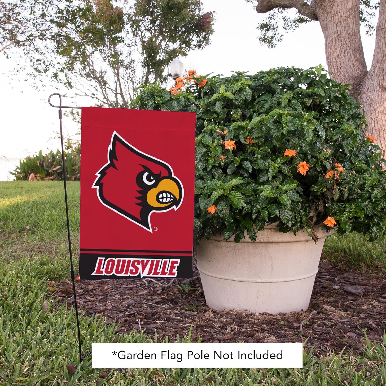 Desert Cactus University of Louisville UL Garden Flag – 19 x 12 inch Louisville Cardinals Banner, For Outdoor Display and Events (Design A) - Image 6