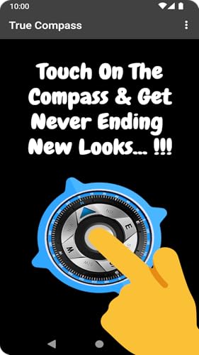 True Compass - Magnetic North
