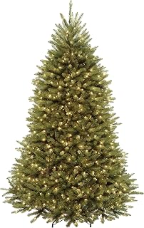 National Tree Company 6.5ft Pre-Lit Dunhill Fir Artificial Christmas Tree