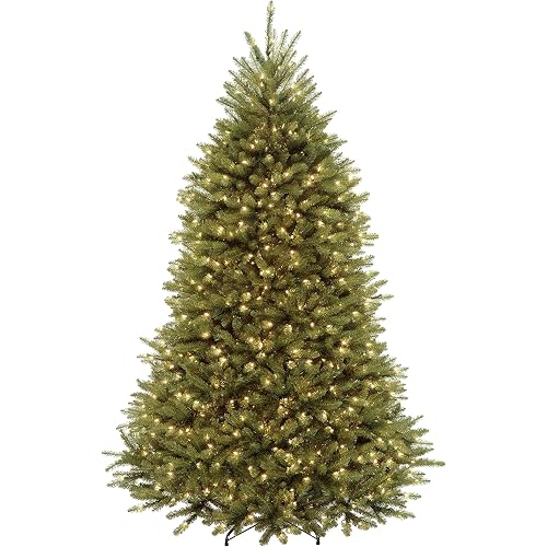 National Tree Company 6.5ft Pre-Lit Dunhill Fir Artificial Christmas Tree