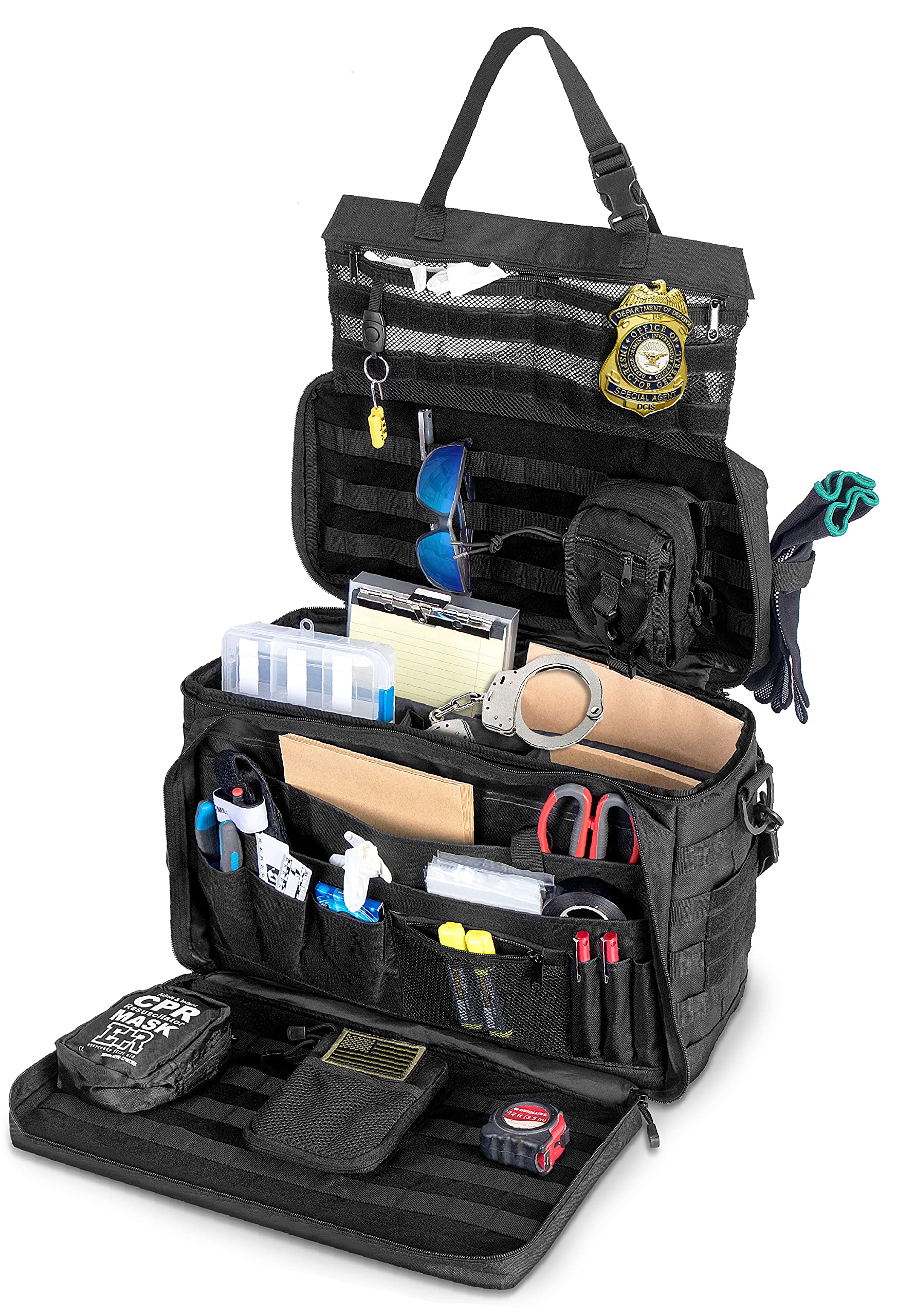 Patrol Bag for Law Enforcement Police Gear Tactical Bag Car Seat