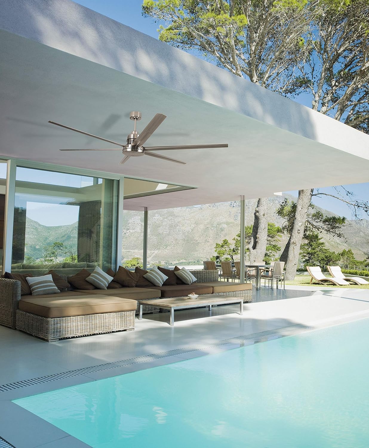 Flash Sale Craftmade MND72ESP6 Mondo Unique Aileron Design Outdoor Ceiling Fan with Remote 72 Large Metal 6 Blade Industrial Fan for Patio, Espresso Up To 40% OFF Craftmade MND72ESP6 Mondo Unique Aileron Design Outdoor Ceiling Fan with Remote 72 Large Metal 6 Blade Industrial Fan for Patio, Espresso