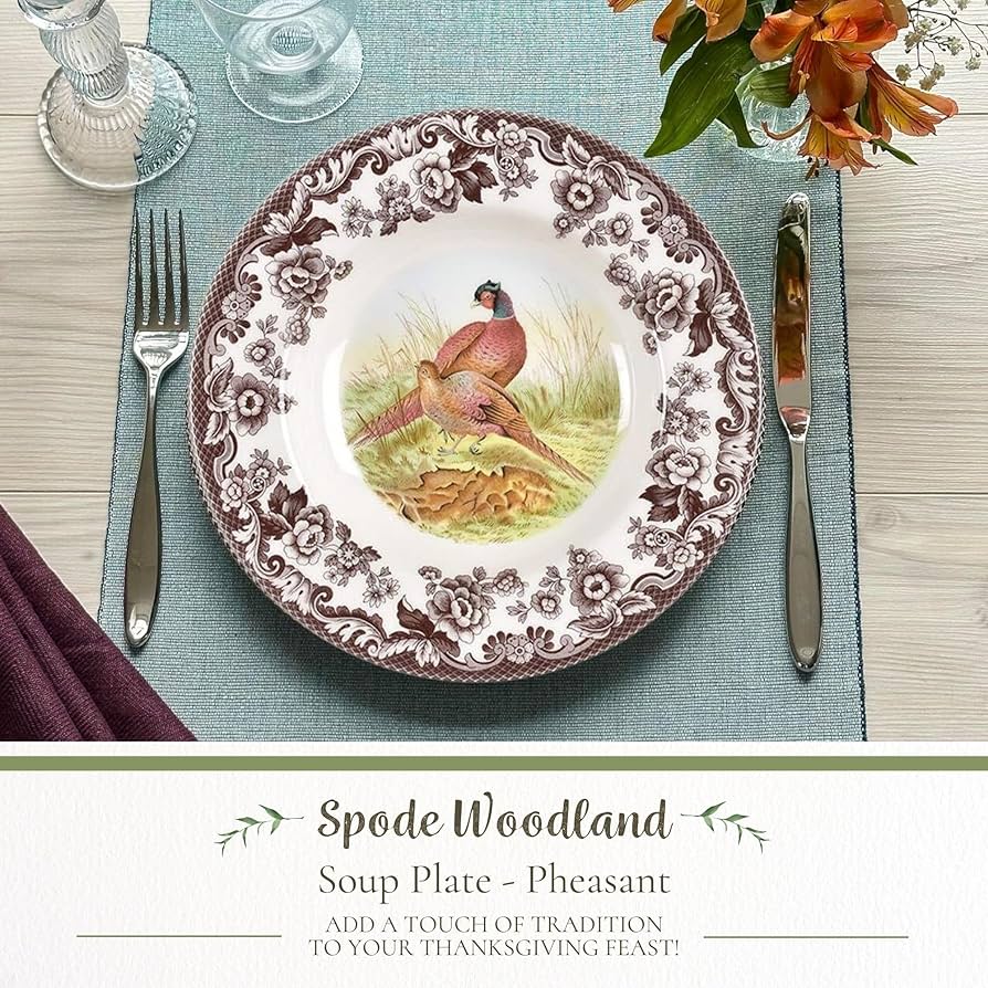 Amazon.com | Spode Woodland Pheasant 9