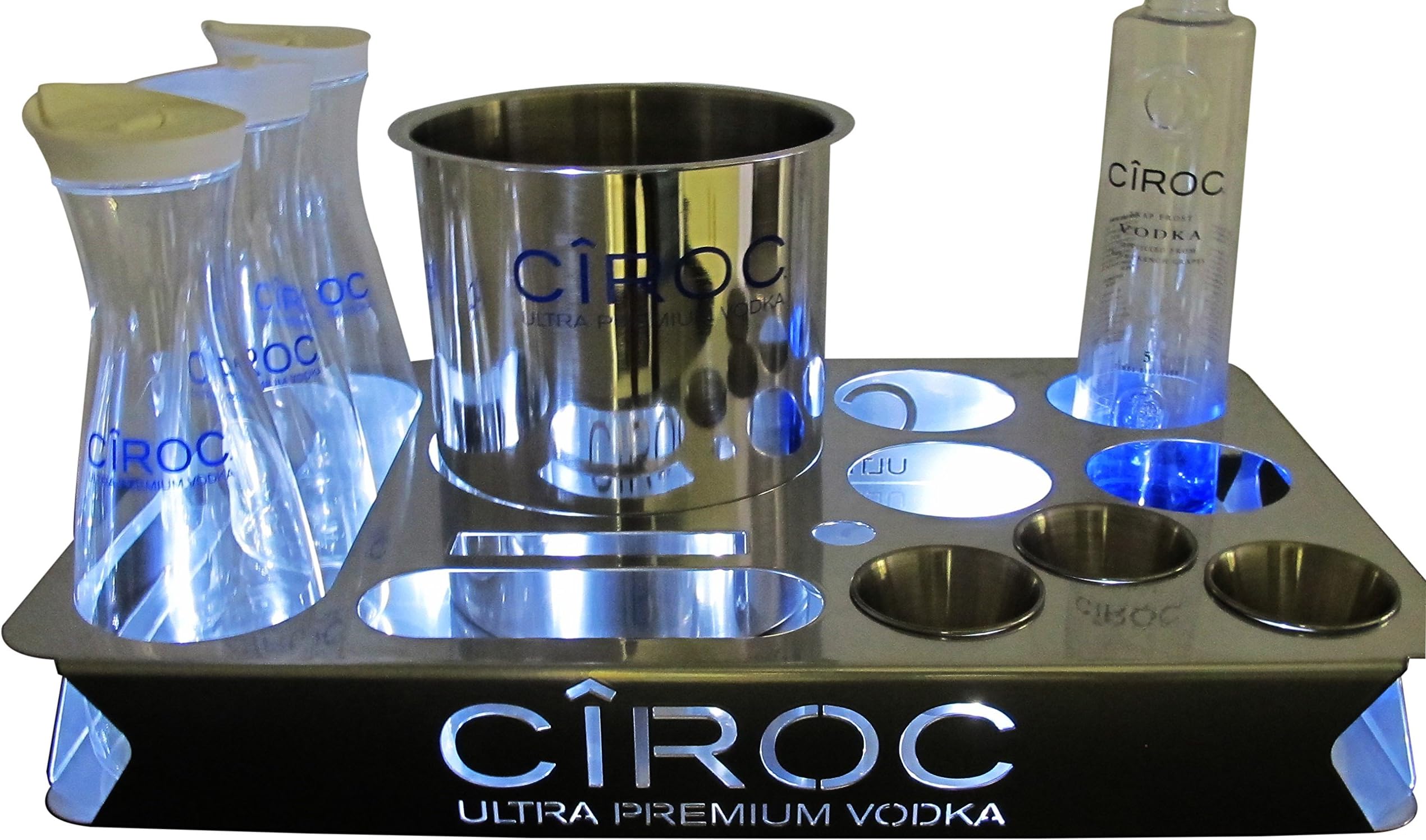 NCS Bottle Presenter serving tray bottle service vip service tray presenter vip tray