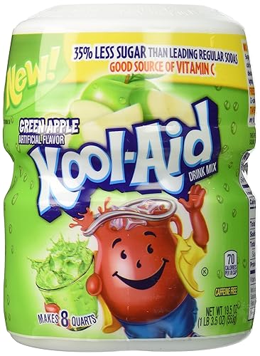 Miniatura 21 de Kool-Aid Mezcla de bebida en polvo sin azúcar, sin cafeína, ponche tropical, cero calorías, 192 paquetes de jarra