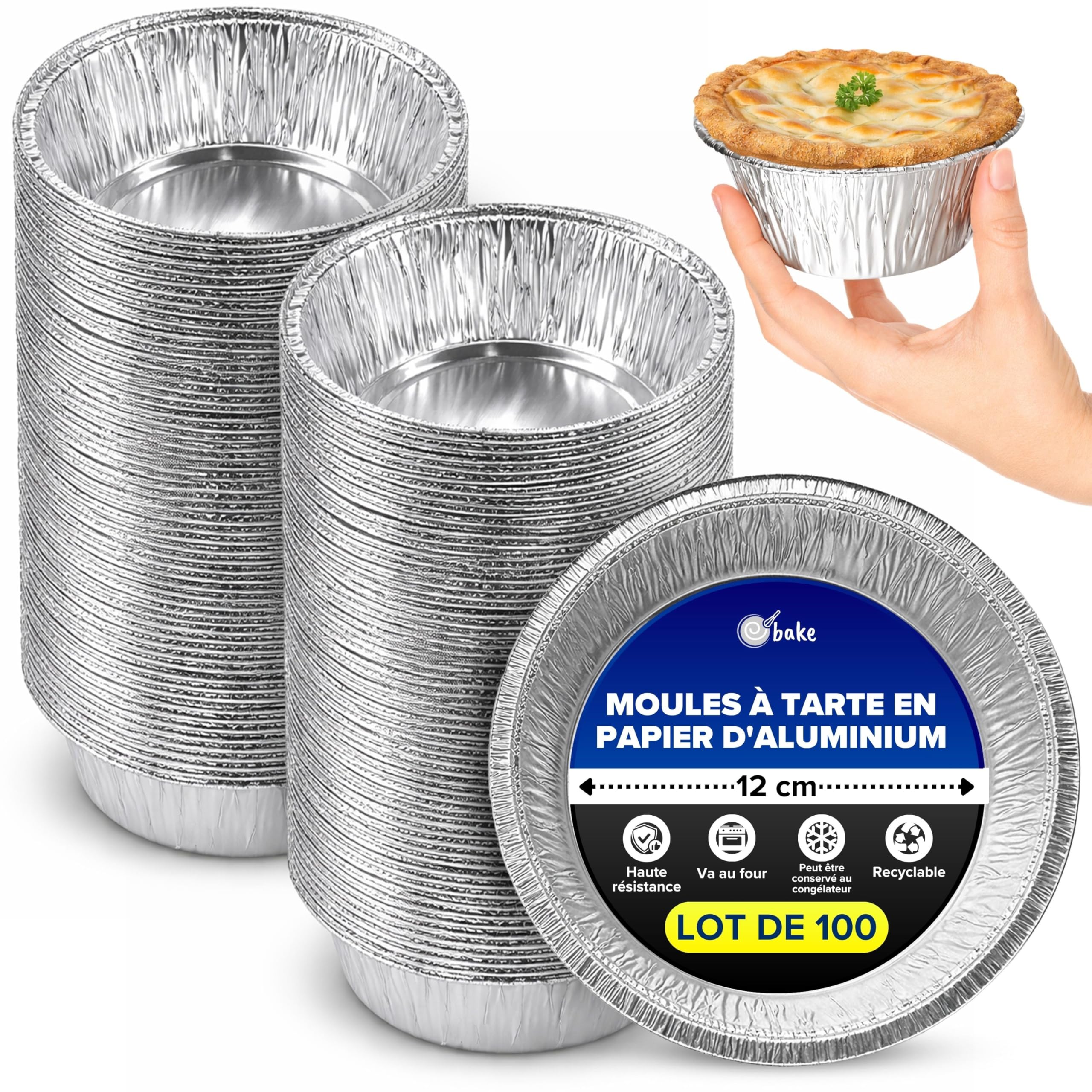 30 Pcs Barquettes Ronds En Aluminium, Moules Ronds En Aluminium, Moules De Cuisson Ronds En 30 Pcs Barquettes Ronds En Aluminium, Moules Ronds En Aluminium, Moules De Cuisson Ronds En