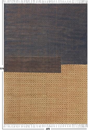 Miniatura 2 de Alfombras hechas a mano, lavables a máquina, alfombras para sala de estar, alfombras para dormitorio, baño, alfombra impresa a mano, decoración del