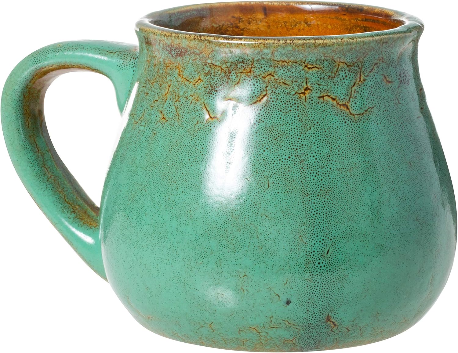 Cape Shore Handcrafted Bean Pot Stoneware 16oz Mug, Multiple Styles Available (Bear)